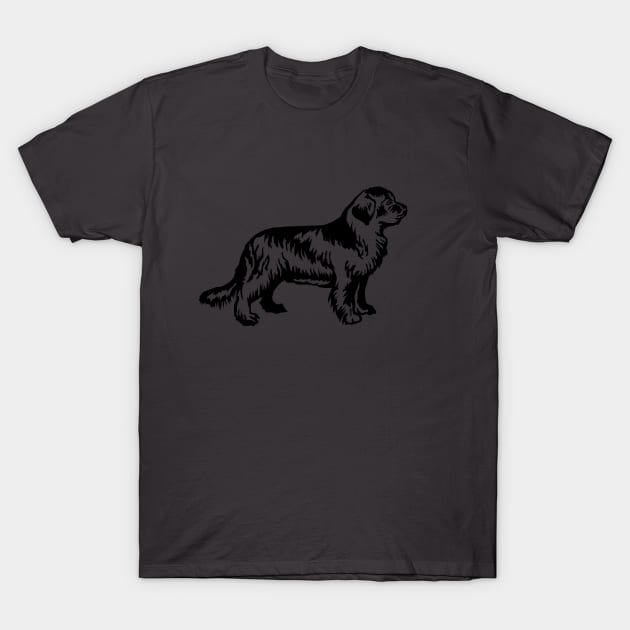 Newfoundland Dog T-Shirt by Mia's Designs